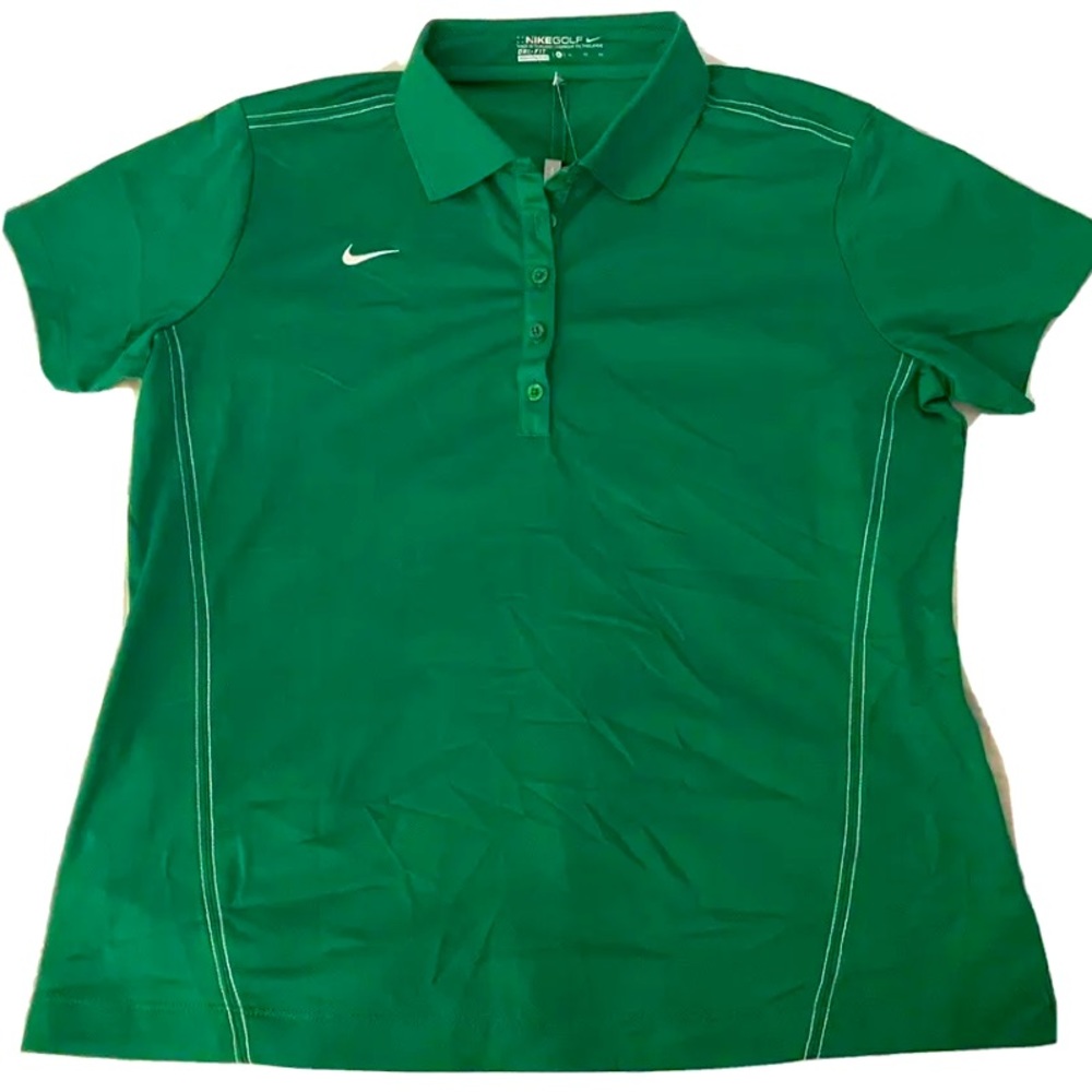 Nike Golf Dri-Fit Polo Women's Sz XL Green NWT